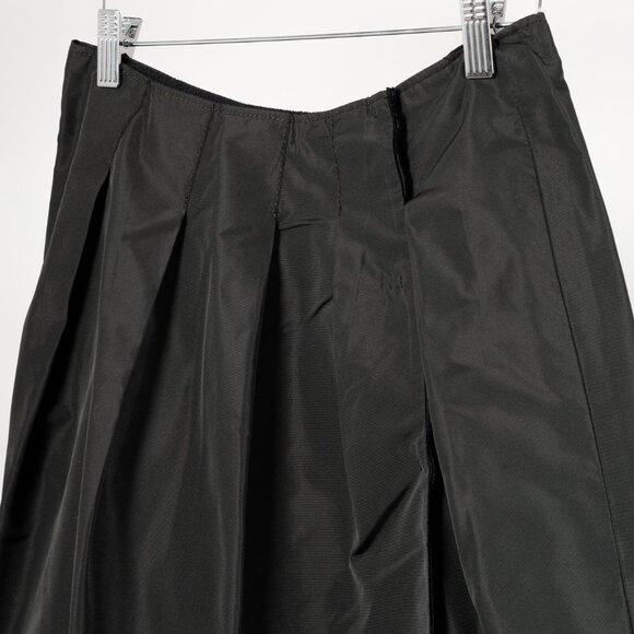 Miu Miu Green Nylon Pleated Skirt - Picture 3 of 7